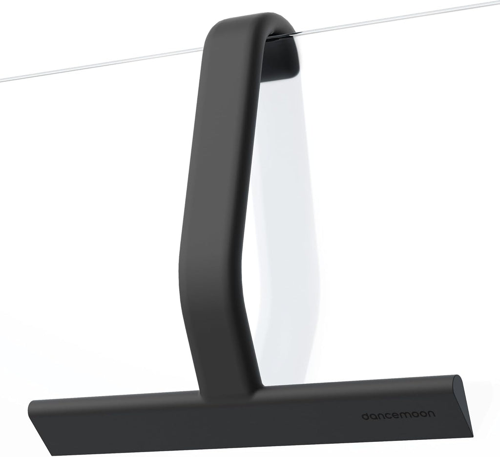 dancemoon JustHang Shower Squeegee for Glass Doors, All-in-One Award-Winning