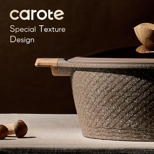 CAROTE 26pcs Pots and Pans Set Non Stick Cookware Sets