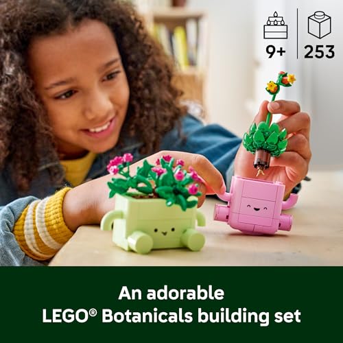 LEGO Botanicals Rocking Plants - Building Toy for Kids, Girls & Boys, Ages 9+