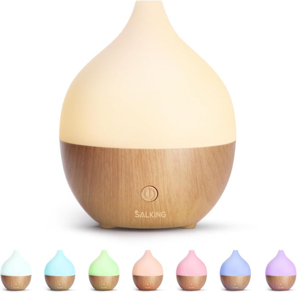 SALKING Essential Oil Diffuser, 100ml Small Aromatherapy Diffuser with Auto