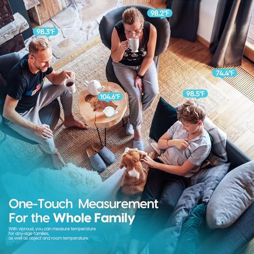 Thermometer for Adults and Kids, Fast Accurate Baby Thermometer, Fever Alarm