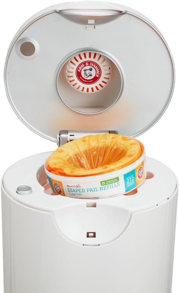 Munchkinå¨ Arm & Hammer Diaper Pail Refill Rings, Holds up to 544 Newborn