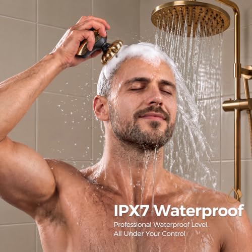 SHPAVVER Head Shavers for Bald Men: 5-in-1 IPX7 Waterproof Grooming Kit