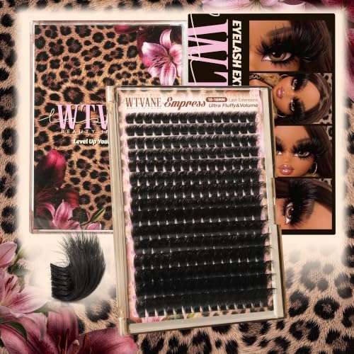 260D Lash Clusters Mega Volume Lash Extensions 10-18 MM