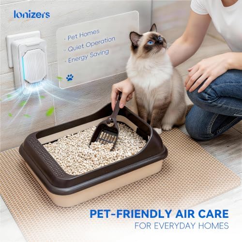 Cat Litter Deodorizer, Pet Odor Eliminator for Home, Air Purifier 2 Pack