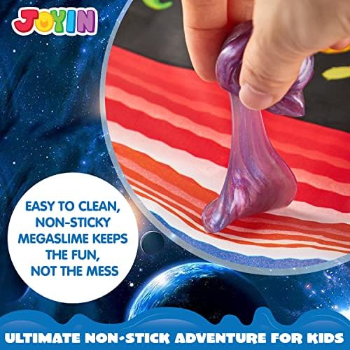 JOYIN Slime Party Favors, 24 Pack Galaxy Slime Ball - Stretchy, Non-Sticky, Mess-Free