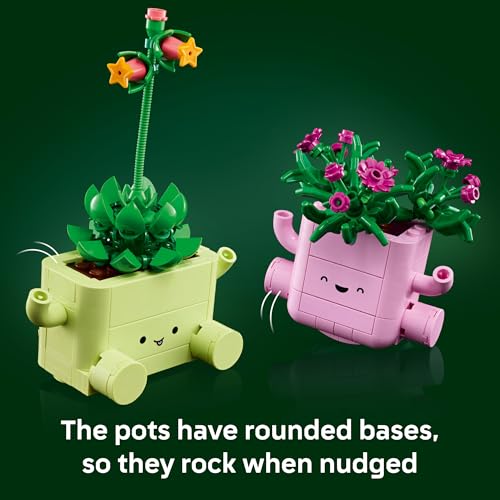 LEGO Botanicals Rocking Plants - Building Toy for Kids, Girls & Boys, Ages 9+