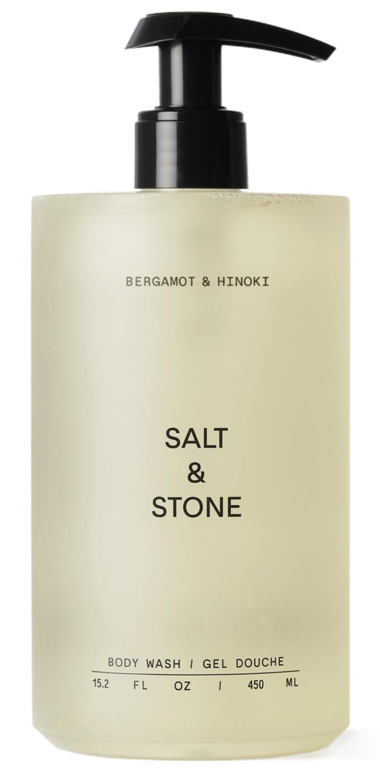 Salt & Stone Body Wash with Antioxidants for Deep Moisture