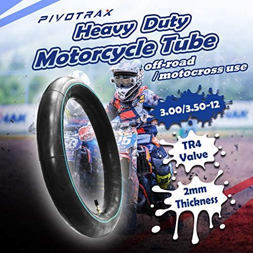 3.00-12 (80/100-12) 12" Heavy Duty Inner Tube - 2mm