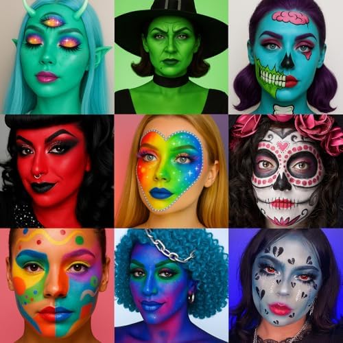 UCANBE Athena Face Body Paint Oil Palette