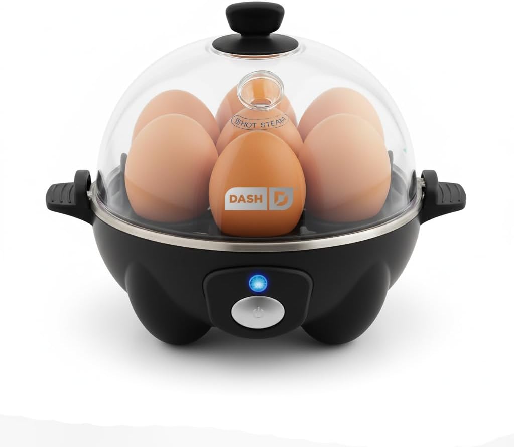 Dash Rapid Egg Cooker - Boiler, Poacher & Steamer - Includes Measuring &