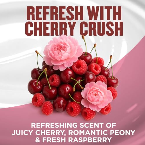 Gold Bond Cherry Crush Hydrating Gel Cream, Juicy Cherry Crush Scent, 24-Hour