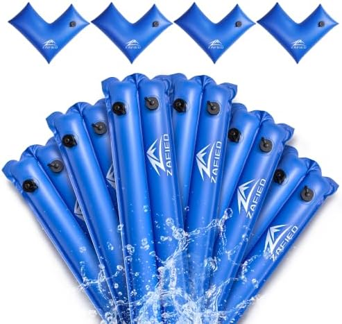 8' Water Bags for Pool Cover, Inground Pool Cover Weights 0.7mm 6 + 4 Pack