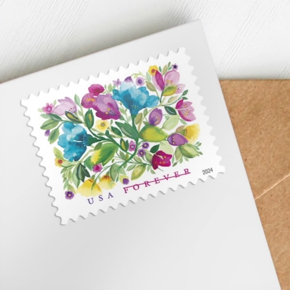 United States Postal Service Celebration Blooms (Sheet of 20) Forever Postage