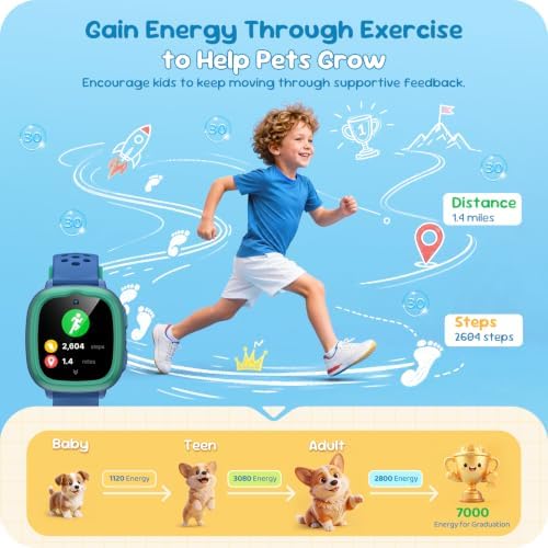 ENOMIR Kids Smart Watch for Boys Girls 3-10, Kids Toy Watch with Camera