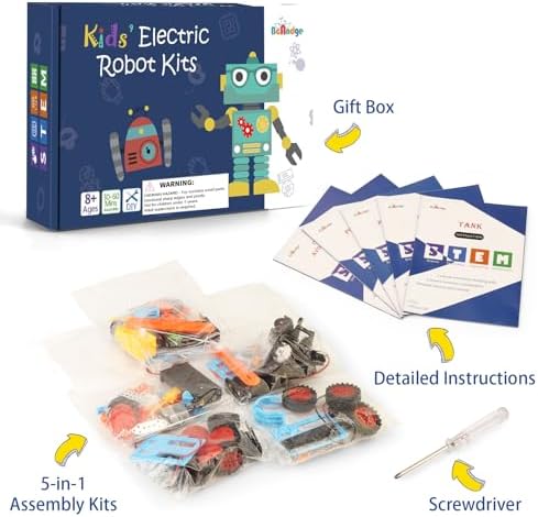 STEM Kits for Kids Crafts 6-8 8-12, Boys Gifts Toys for 6 7 8 Year Old Boy
