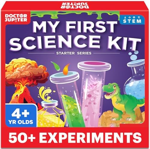 Doctor Jupiter My First Science Experiments Kit for Kids Ages 4+