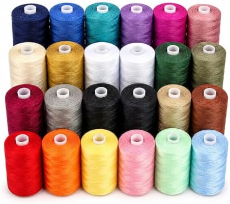 BlesSew Sewing Machine Thread – 24 Spools