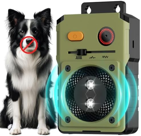 Anti Barking Device for Dogs, 3 Modes Ultrasonic Bark Deterrent