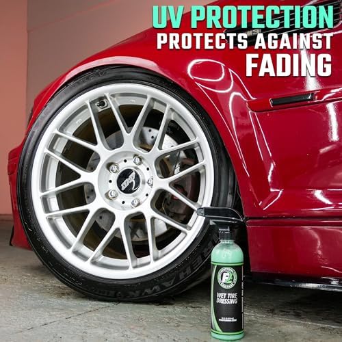 ExoForma Wet Tire Dressing Spray - Extremely High Shine Tire Dressing for That Wet Look