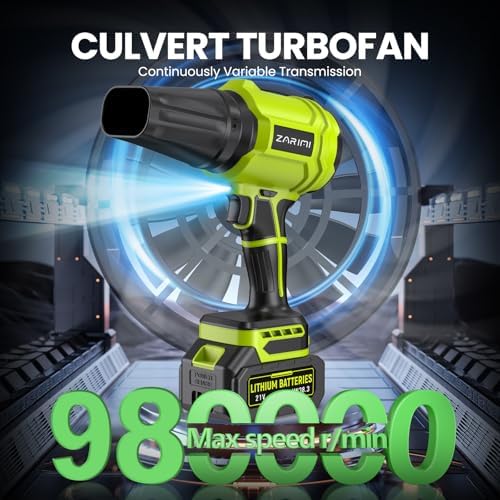 YUQUESEN Cordless Leaf Blower, 980