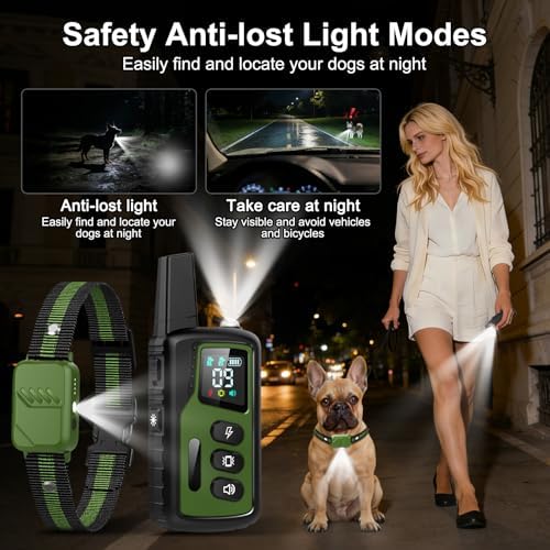 Shock Collar for Dogs, Ultimate Dog Training Collar with Remote, 4500FT Range