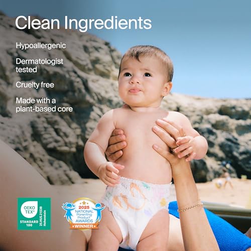 Coterie Baby Swim Diapers, Size Small (14-26 lbs), 2-Pack