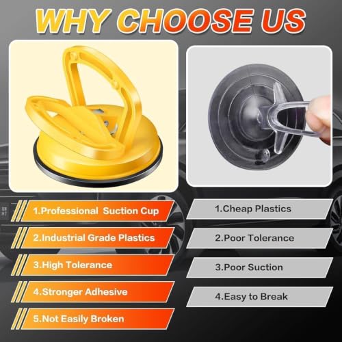 Car Dent Puller 3 Pack Dent Puller Powerful Car Dent Removal Kit Suction Cup