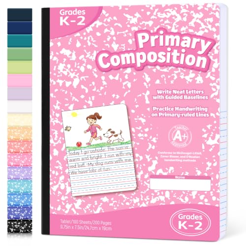 Forvencer Primary Composition Notebook K-2, Primary Journal Draw and Write