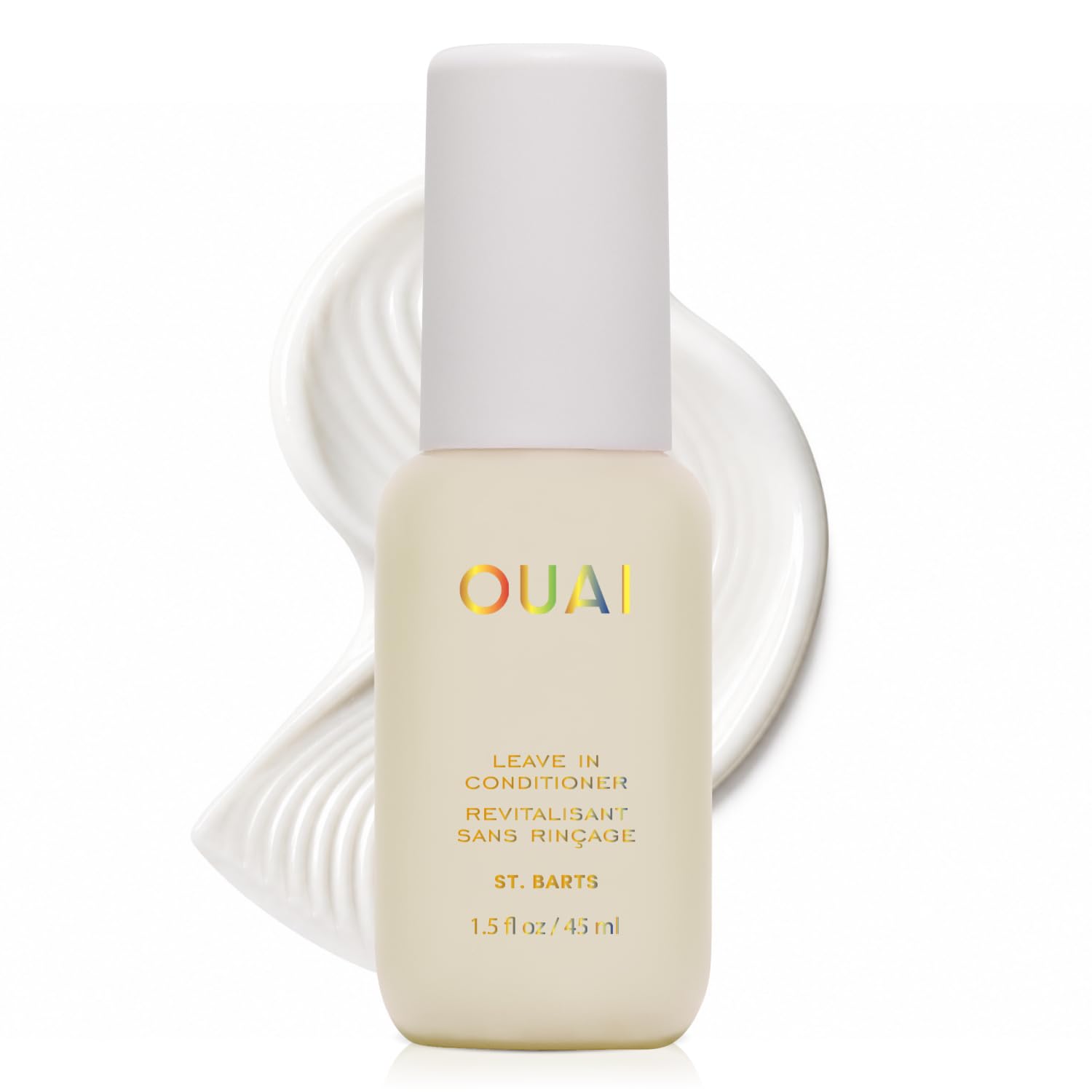 OUAI Multitasking Leave In Conditioner - St. Barts Scent - Travel Size