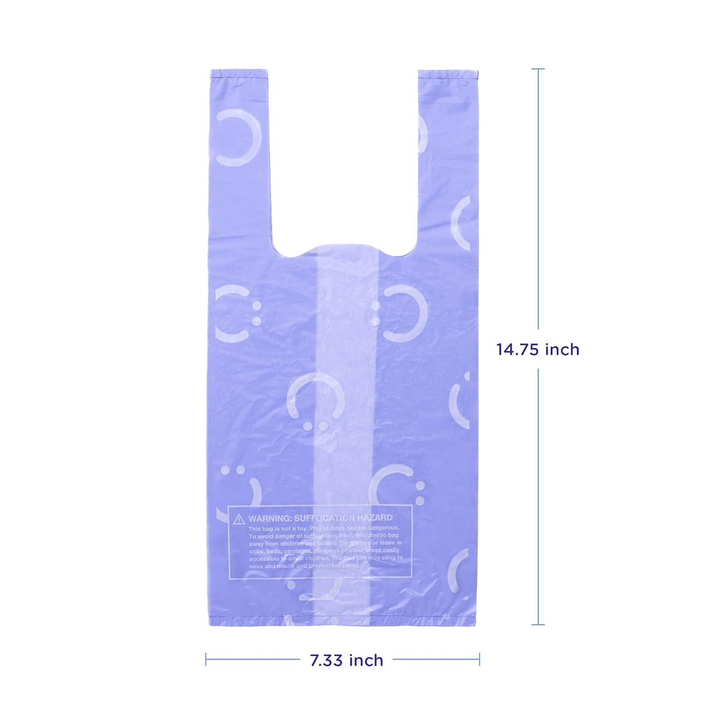Ubbi Disposable Diaper Sacks, Lavender Scented, Easy-To-Tie Tabs, Diaper