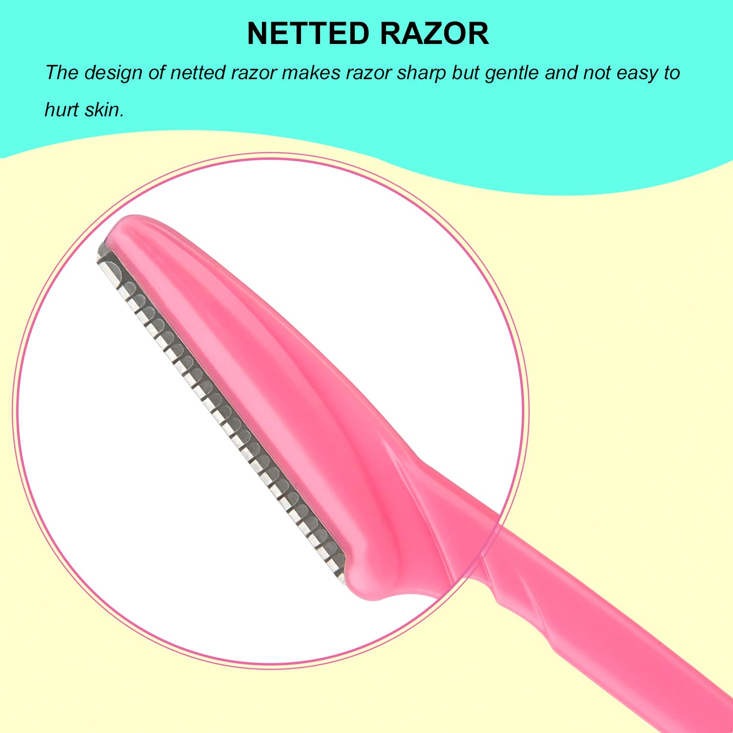 66 Eyebrow Razor and Face Razor for Women and Men, Eyebrow Hair Trimmer and