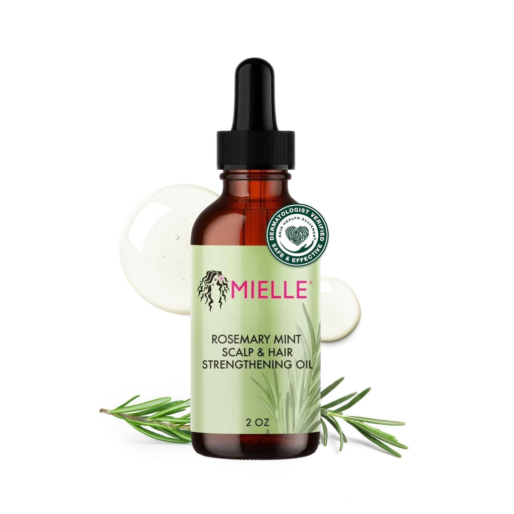 Mielle Organics Rosemary & Mint Hair Oil - Strengthening Biotin Oil Infused