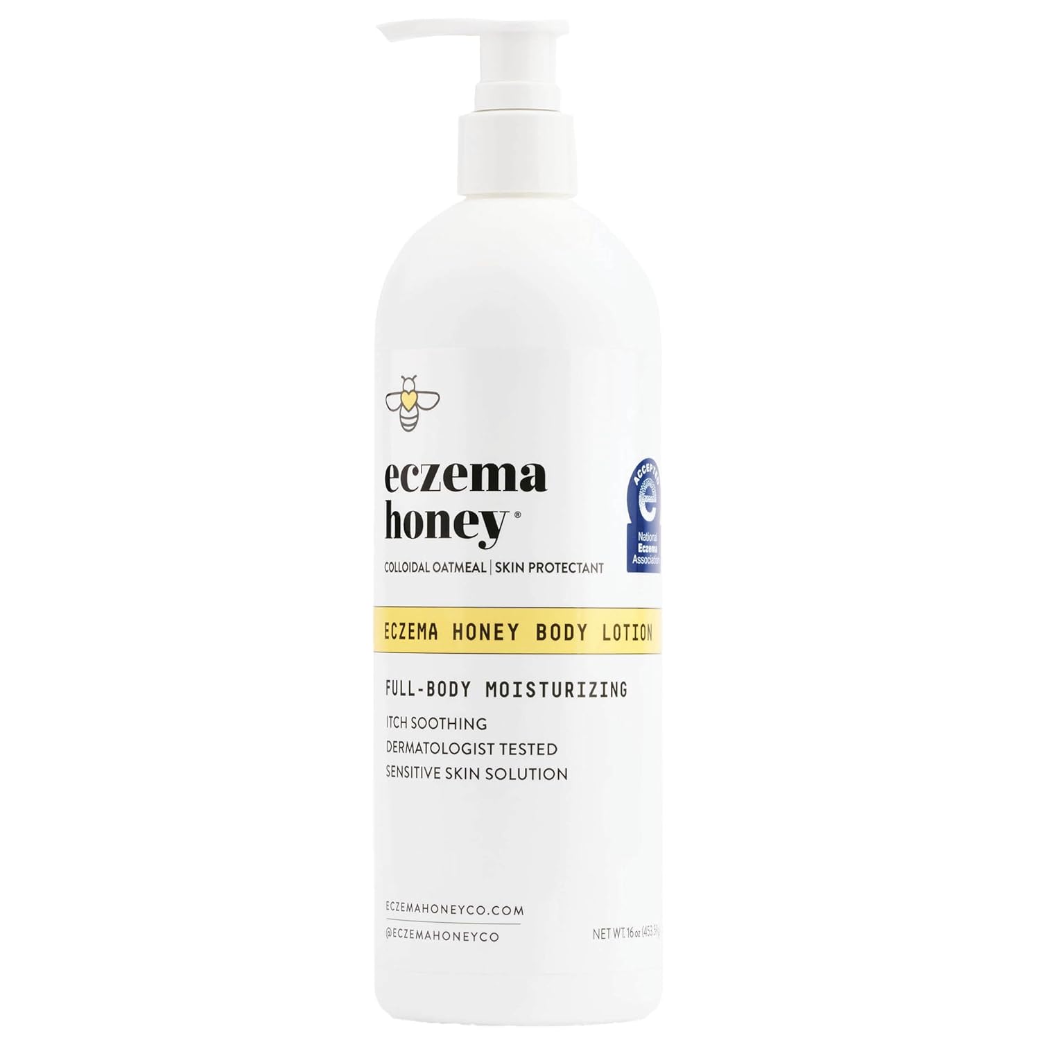 ECZEMA HONEY Oatmeal Body Lotion - Hand & Body Cream for Eczema Relief