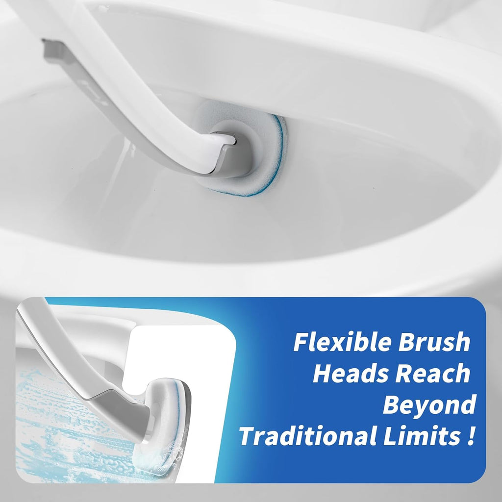 oshang Disposable Toilet Brush - Toilet Bowl Cleaner, Toilet Cleaning