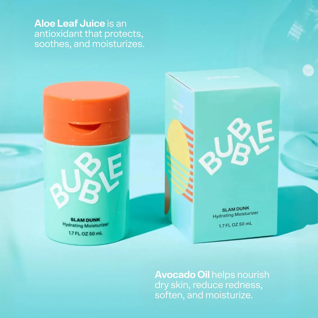 Bubble Skincare Slam Dunk Hydrating Face Moisturizer - Travel Size