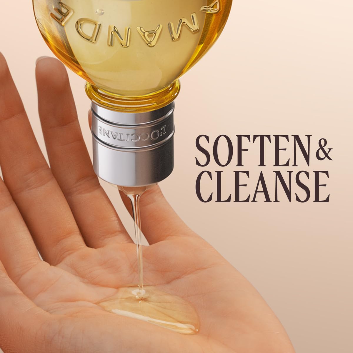L'OCCITANE Cleansing & Softening Almond Shower Oil, Body Wash & Shaving Base