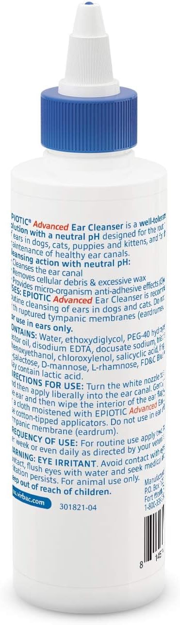 Virbac EPIOTICå¨ Advanced Ear Cleanser