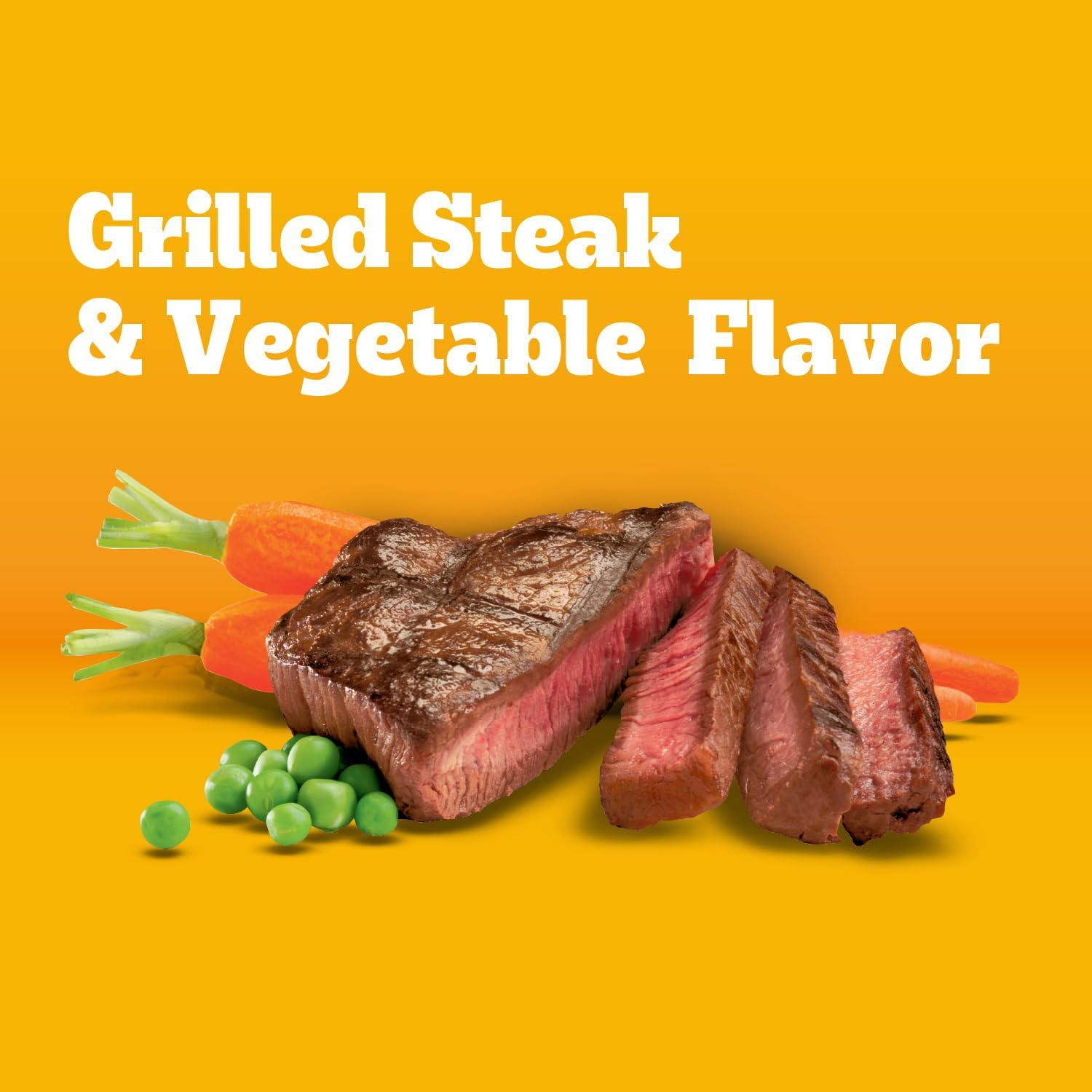 Pedigree Adult Dry Dog Food, Complete Nutrition, Grilled Steak & Vegetable