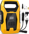 CARSUN AC/DC Tire Inflator Portable Air Compressor
