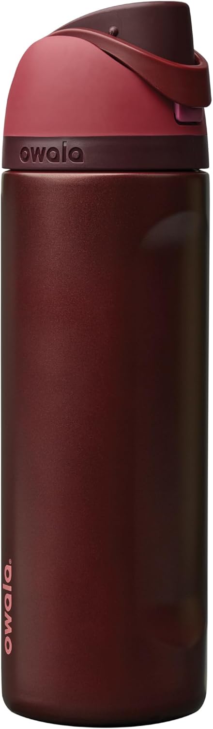 Owala FreeSip Insulated Stainless Steel Water Bottle with Straw, BPA-Free