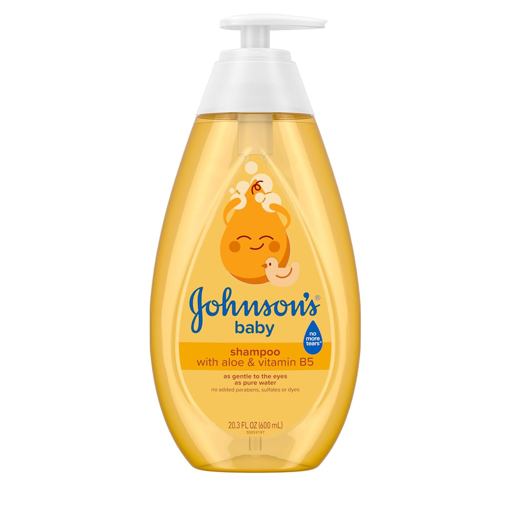 Johnson's Baby Shampoo with Aloe Vera & Vitamin B5, Tear Free, Newborn