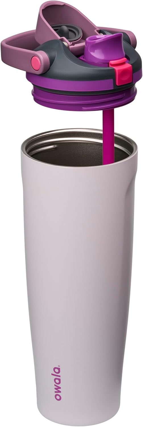 Owala FreeSip Sway Insulated Stainless Steel Water Bottle with Two-Way Spout
