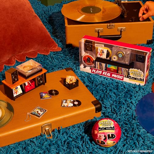 MGA's Miniverse Real Music Vinyl Mystery Blind Packaging, Mini Playable