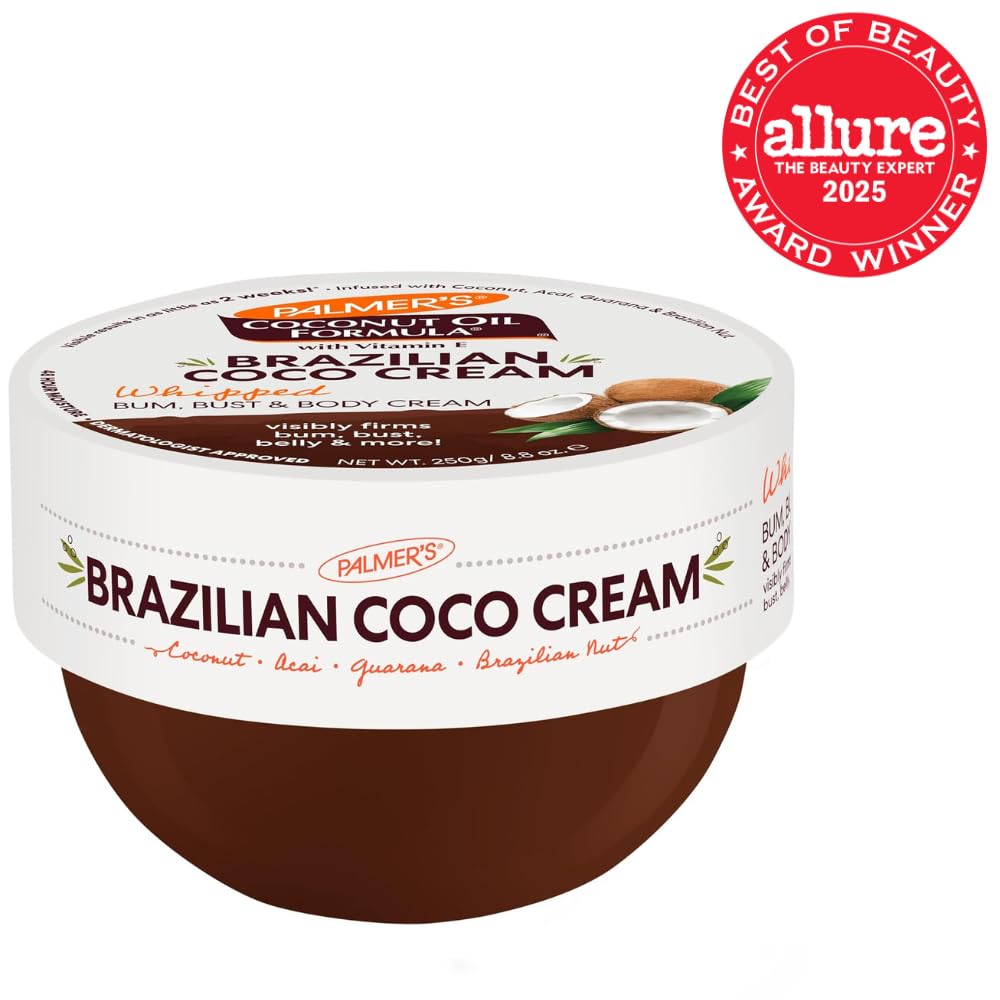 Palmer's Coconut Oil Formula Brazilian Coco Cream with Vitamin E, 8.8 Fl Oz