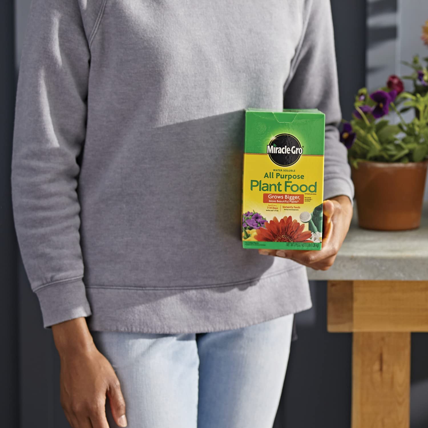 Miracle-Gro Water Soluble All Purpose Plant Food - Fertilizer For All Indoor