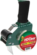 Duck HD Clear Packing Tape Dispenser Heavy Duty Packaging Tape Gun for