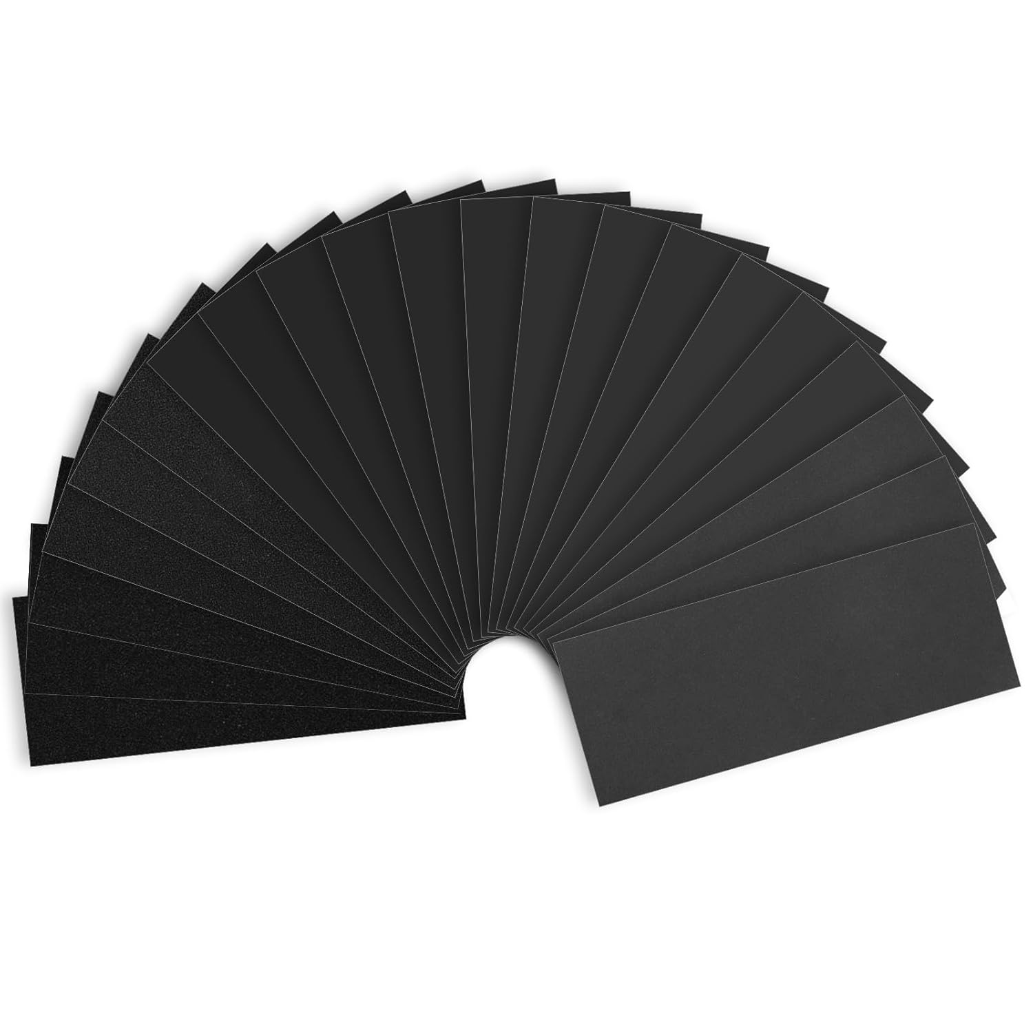 Sandpaper Assortment 120/220/400/600/800/1000/2000 Grit, 21 Sheets, 9 x 3.6