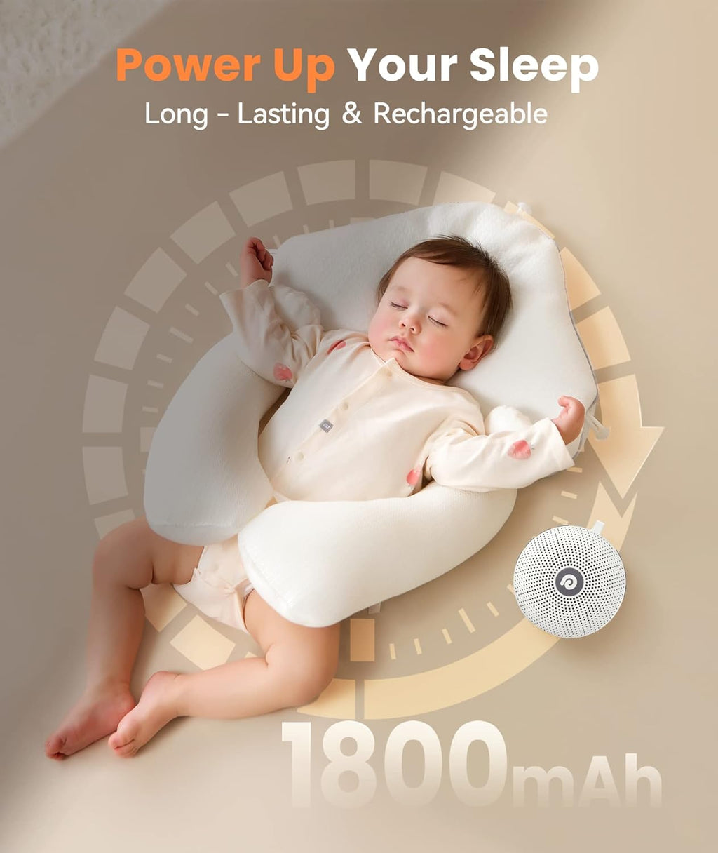 Dreamegg Portable Noise Machine for Baby Adult, Features Powerful Battery, 21