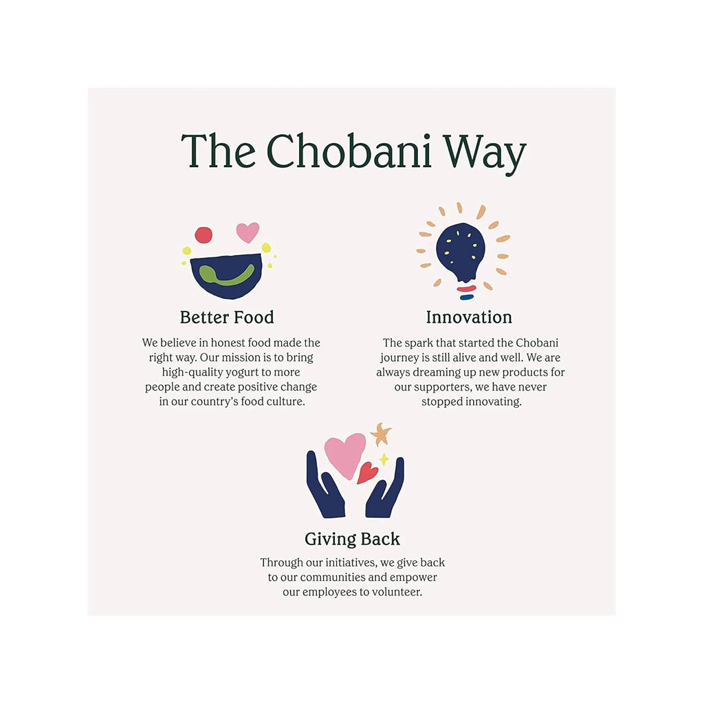 Chobaniå¨ Vanilla Blended Non-Fat Greek Yogurt 32oz